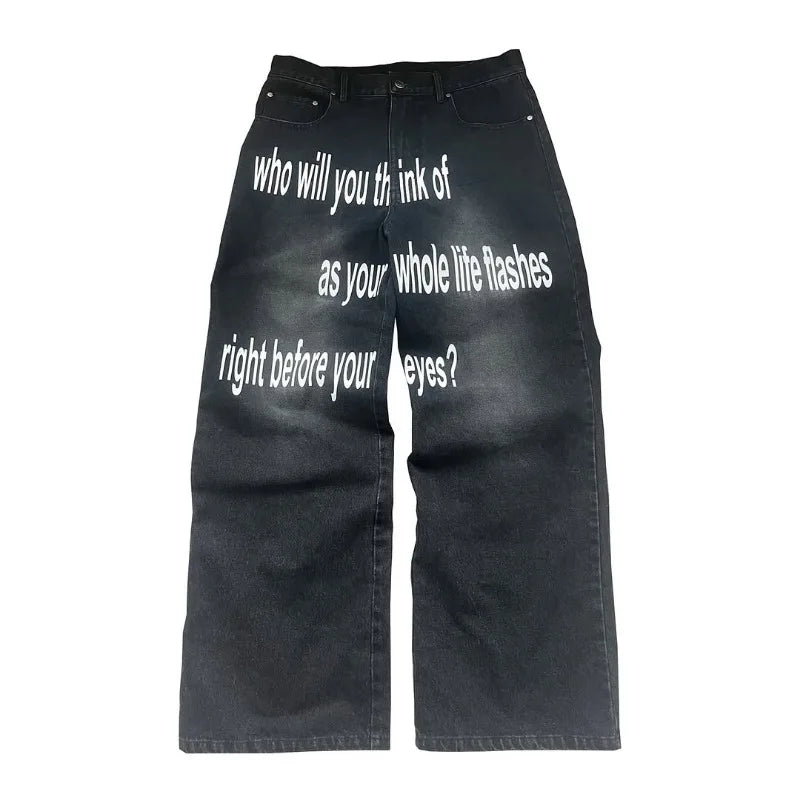Hollow Archive Men Baggy Jeans