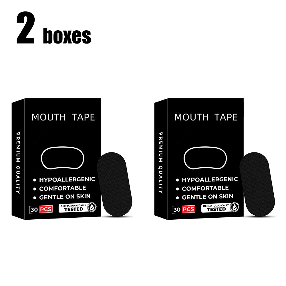 30/90/150/300Pcs Medical Grade Anti-Snoring Sleep Mouth Tape Nasal Strips for Better Breathing And Snoring Relief