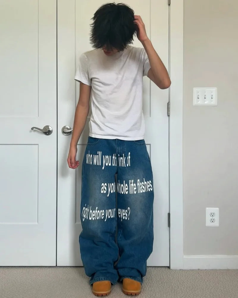 Hollow Archive Men Baggy Jeans