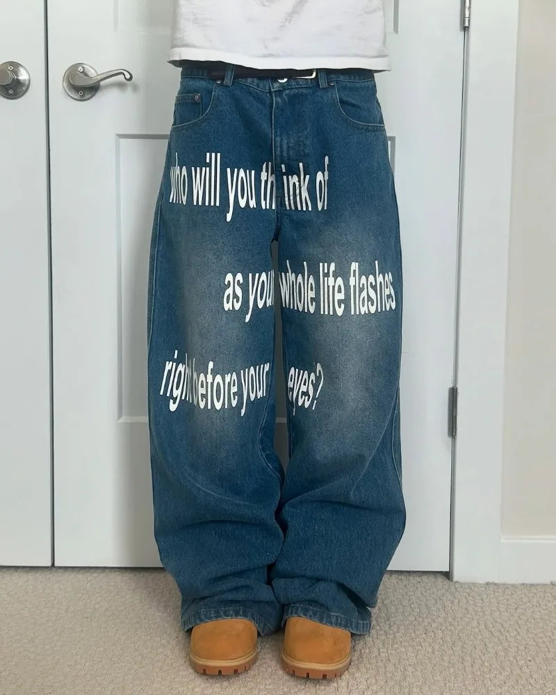 Hollow Archive Men Baggy Jeans